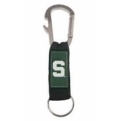 Michigan State Spartans Carabiner Keychain