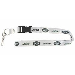 New York Jets Lanyard - Breakaway with Key Ring - Retro Style