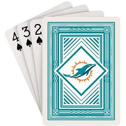 Miami Dolphins Playing Cards