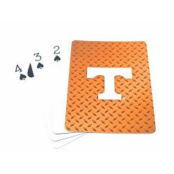 Tennessee Volunteers Playing Cards Diamond Plate