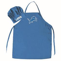 Detroit Lions Apron and Chef Hat Set by Pro Specialties Group