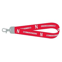 Nebraska Cornhuskers Lanyard Wristlet Style Alternate Design