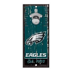 Philadelphia Eagles Sign Wood 5x11 Bottle Opener