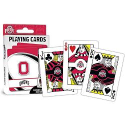 Ohio State Buckeyes Playing Cards Logo Alternate