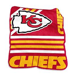 Kansas City Chiefs Blanket 50x60 Raschel Throw