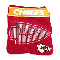 Kansas City Chiefs Blanket 60x80 Raschel Throw