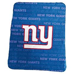 New York Giants Blanket 50x60 Fleece Classic