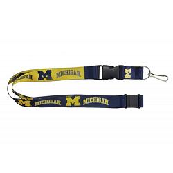 Michigan Wolverines Lanyard Reversible