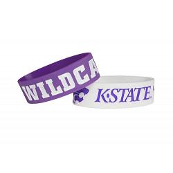 Kansas State Wildcats Bracelets 2 Pack Wide