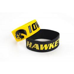 Iowa Hawkeyes Bracelets 2 Pack Wide