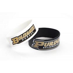 Purdue Boilermakers Bracelets - 2 Pack Wide by Aminco