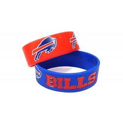 Buffalo Bills Bracelets 2 Pack Wide