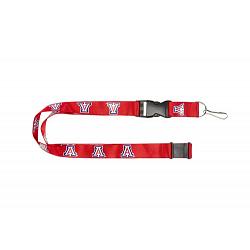 Arizona Wildcats Lanyard Red