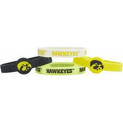 Iowa Hawkeyes Bracelets 4 Pack Silicone