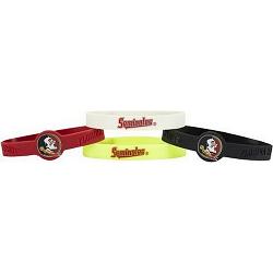 Florida State Seminoles Bracelets 4 Pack Silicone