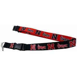 Nebraska Cornhuskers Lanyard Reversible