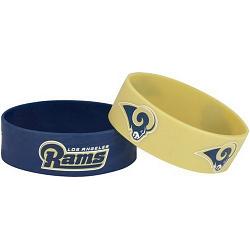 Los Angeles Rams Bracelets 2 Pack Wide