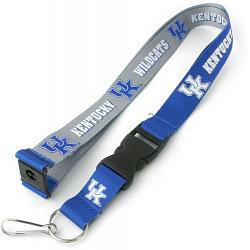 Kentucky Wildcats Lanyard Reversible Blue and Cool Gray