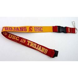 USC Trojans Lanyard Reversible Red and Gold