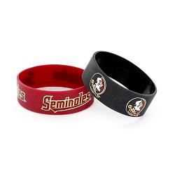 Aminco Florida State Seminoles Bracelets 2 Pack Wide -