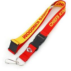 Kansas City Chiefs Lanyard Breakaway Style Slogan Design