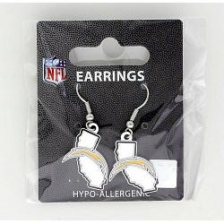 Los Angeles Chargers Earrings State Design