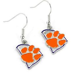 Aminco Clemson Tigers Earrings State Design