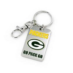 Green Bay Packers Keychain Slogan