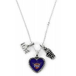 Phoenix Suns  Necklace Charmed Sport Love Basketball by Aminco
