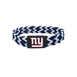 New York Giants Bracelet Braided Navy and White