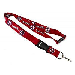 Washington Nationals Lanyard Red