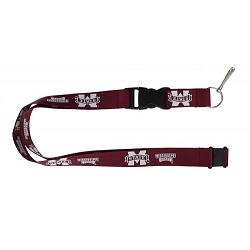 Mississippi State Bulldogs Lanyard Maroon