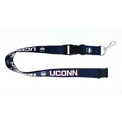 Connecticut Huskies Lanyard Blue