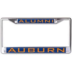 Auburn Tigers License Plate Frame - Inlaid - Alumni