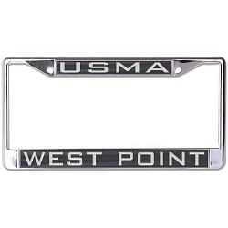 Army Black Knights License Plate Frame - Inlaid - Alumni