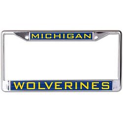 Michigan Wolverines License Plate Frame - Inlaid
