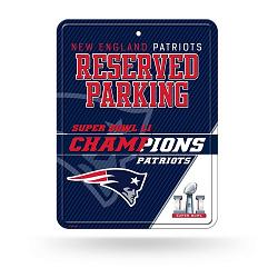 New England Patriots Sign Metal Parking High Res Super Bowl 51 Champions