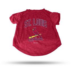 St. Louis Cardinals Pet Tee Shirt Size L