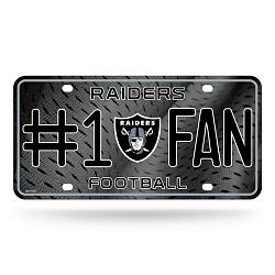 Las Vegas Raiders License Plate #1 Fan