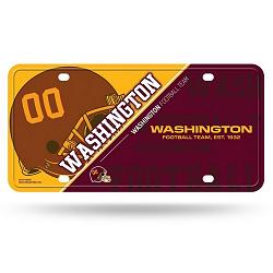 Rico Industries Washington Football Team License Plate Metal