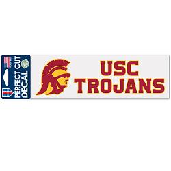 USC Trojans Decal 3x10 Perfect Cut Color