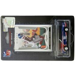 New York Giants Hakeem Nicks 1:64 Chevy Camaro with Trading Card