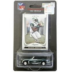 New York Jets Shonn Greene 1:64 Chevy Camaro with Trading Card