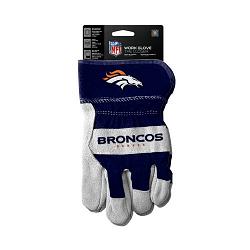 Denver Broncos Gloves Work Style The Closer Design