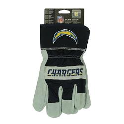 Los Angeles Chargers Gloves Work Style The Closer Design Alternate