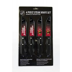 Chicago Blackhawks Knife Set - Steak - 4 Pack