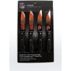 Cleveland Browns Knife Set Steak 4 Pack Alternate