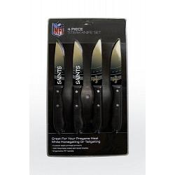 New Orleans Saints Knife Set Steak 4 Pack