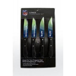 Seattle Seahawks Knife Set - Steak - 4 Pack