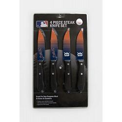 The Sports Vault Detroit Tigers Knife Set - Steak - 4 Pack -